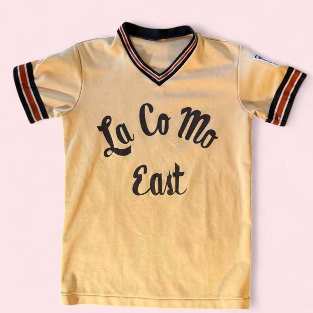 VTG 70s 80s BIKE Athletic Little League Baseball Jersey
